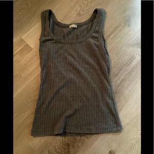 Free people ribbed tank top, size small